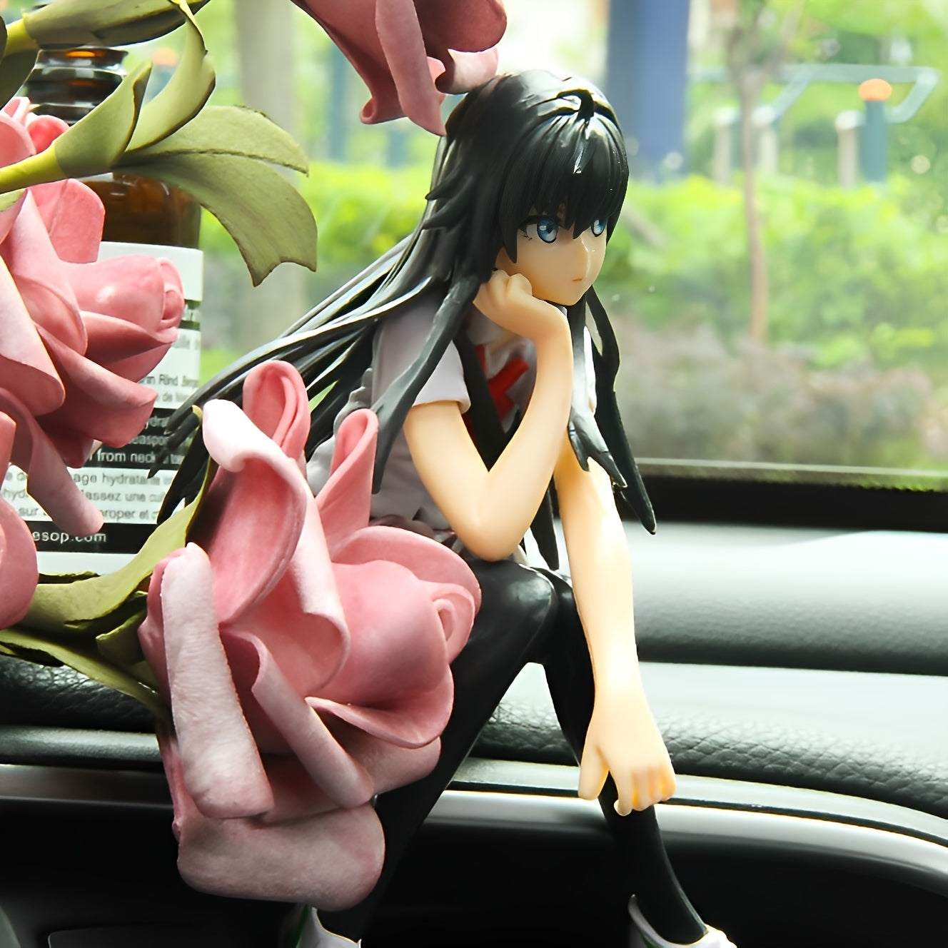 Premium Anime Collectible Figurine - Perfect For Home Decor & Car Ornaments, ldeal Gift For Christmas, Halloween, Valentine'S Day & April Fool'S - Durable PVC Material, Ages 14+