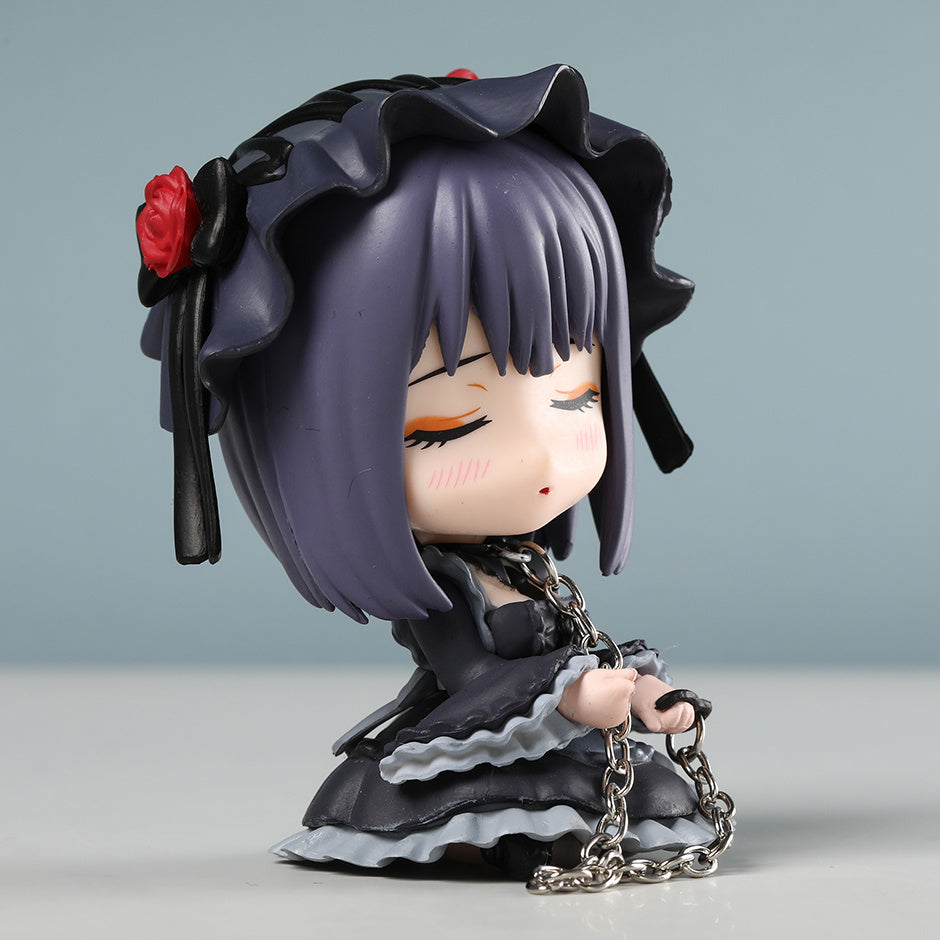 14+ PVC Collectible Anime Character Miniature | Q Version Action Figure Desktop Doll | 10cm Display Model Decor Gift