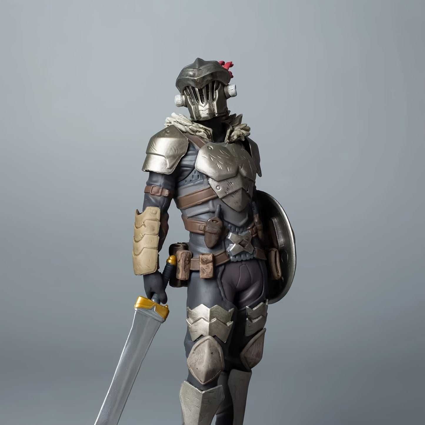 Dual-Wield Blade & Shield Action Figure - Collector'S Model with Full Armor Design, Sword-Wielding Pose | Ideal Gift for Anime Enthusiasts | PVC Material, Display Case Included, Anime Collectible|Dual-Wield Design|Detailed Craftsmanshi