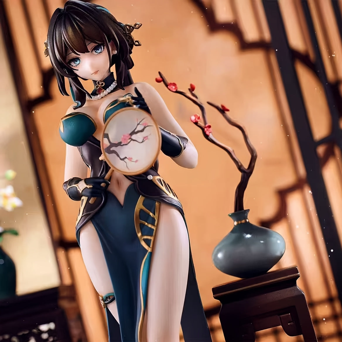 9inch ABS Adorable Anime-Style Female Figure Toy Chinese Girl Woman Charming Handcrafted Collectible Doll Perfect For Girls & Enthusiasts Cute Design Detailed Craftsmanship Ideal Gift Or Display Piece