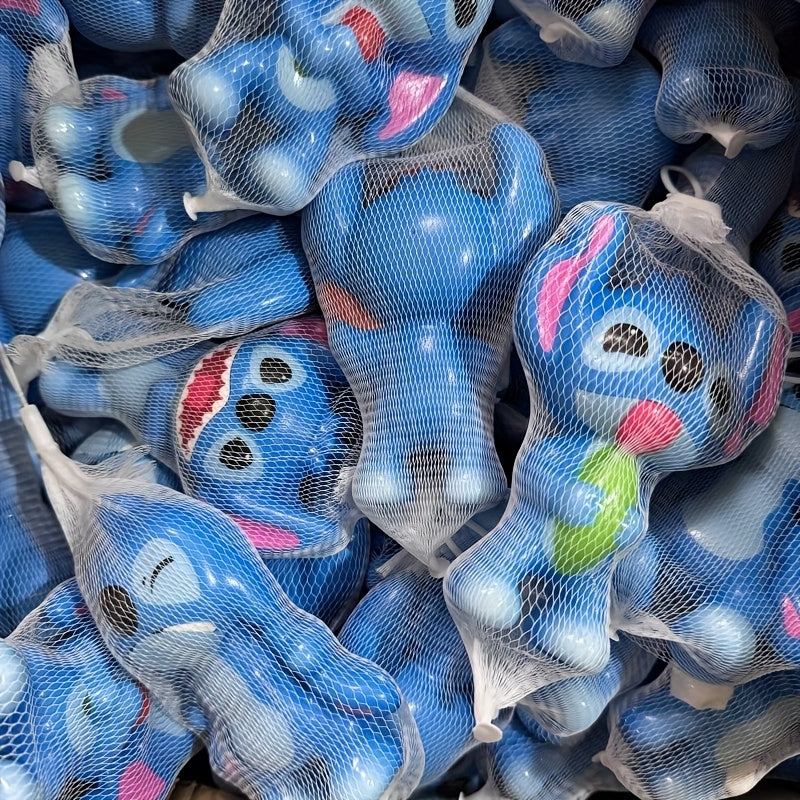 6pcs Disney Stitch Soft Toy Set, Durable Plastic Material, Valentine's Day, Christmas, Birthday Party Supplies, Halloween Gifts, and Home Decoration Collection Dolls | Smooth Touch