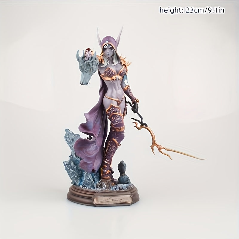 A Fierce Queen Statue Ornament, a PVC Collectible Display, Perfect for Halloween And Christmas Gifts, Role-Playing Decorations, Boxed Scene Models, Ideal As Party Gifts.