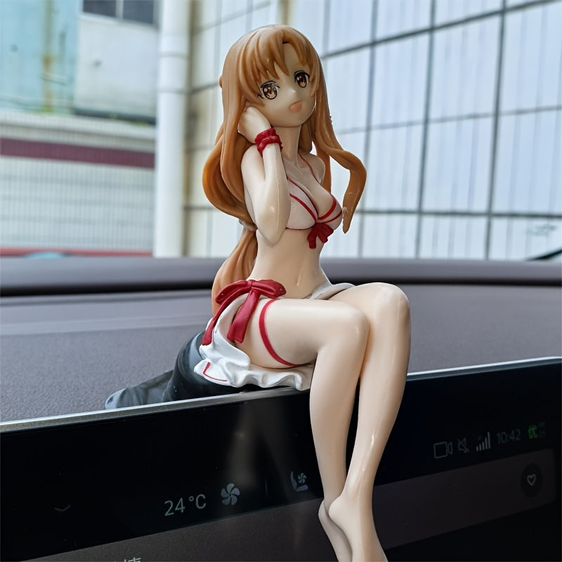 Anime Character Figurines, PVC Collectibles, Suitable for Cars And Desktops.