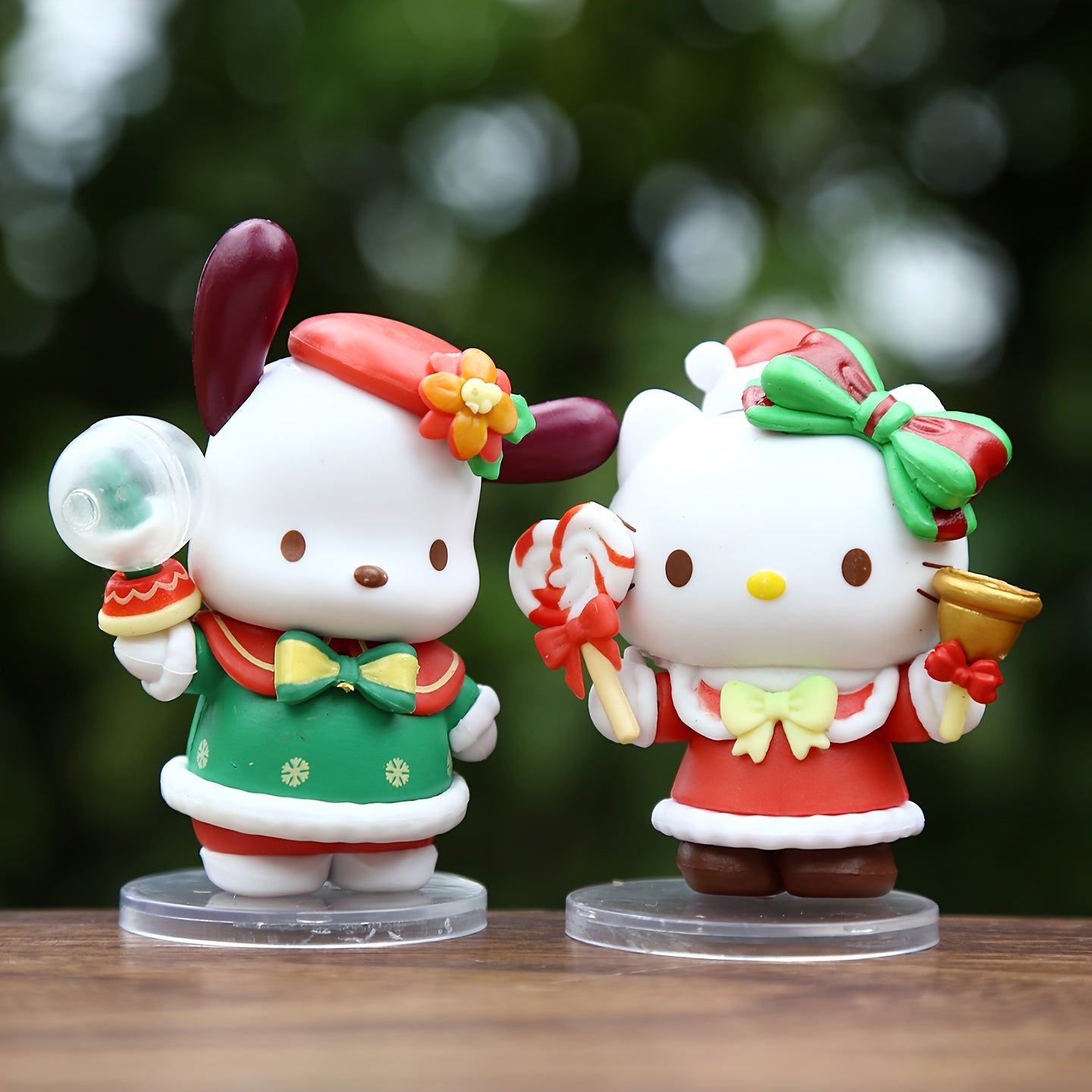 6pcs Sanrio Limited Edition PVC Figure Set (Applicable to for hello kitty/Cupid/Pink) Holiday Gift Home Desktop Decoration Collectible Trend