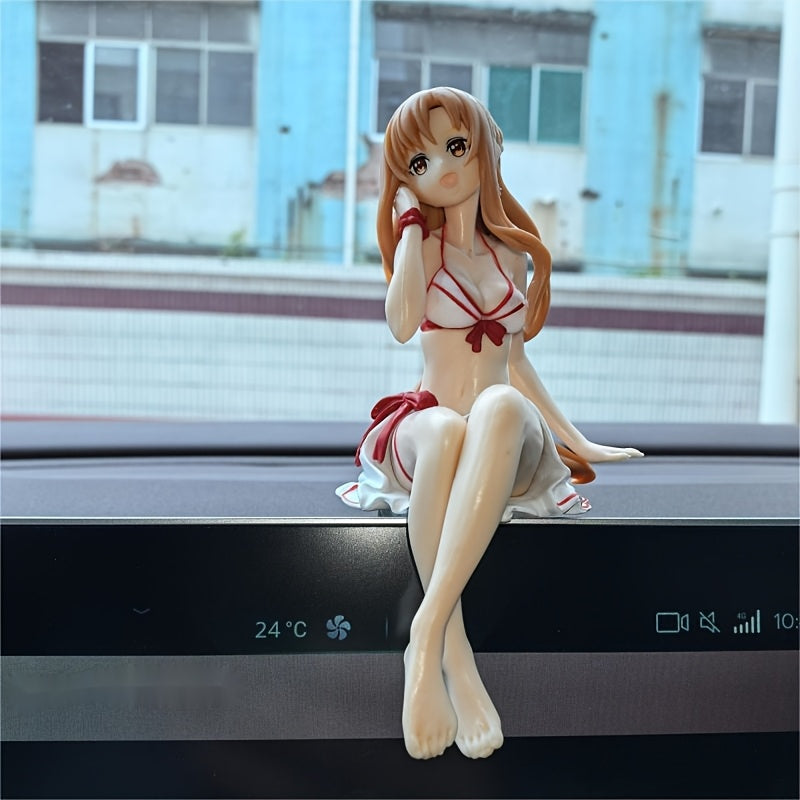 Anime Character Figurines, PVC Collectibles, Suitable for Cars And Desktops.