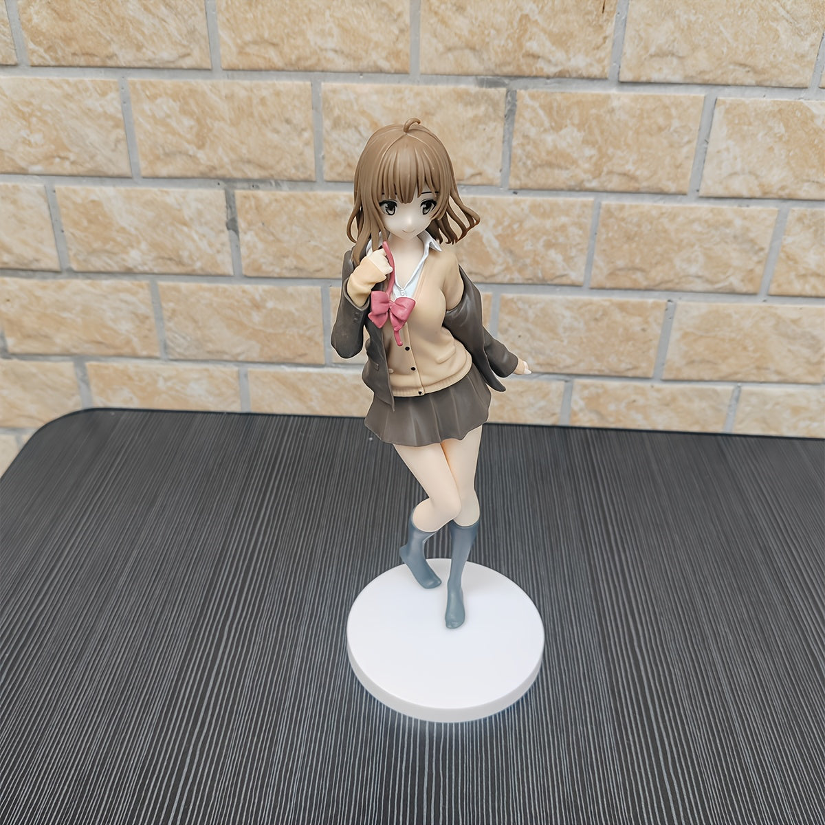 Jk-Style Beautiful Girl Character Model, Cute Little Loli Figurine, Car Ornament, Desk Decoration for Office Or Study.