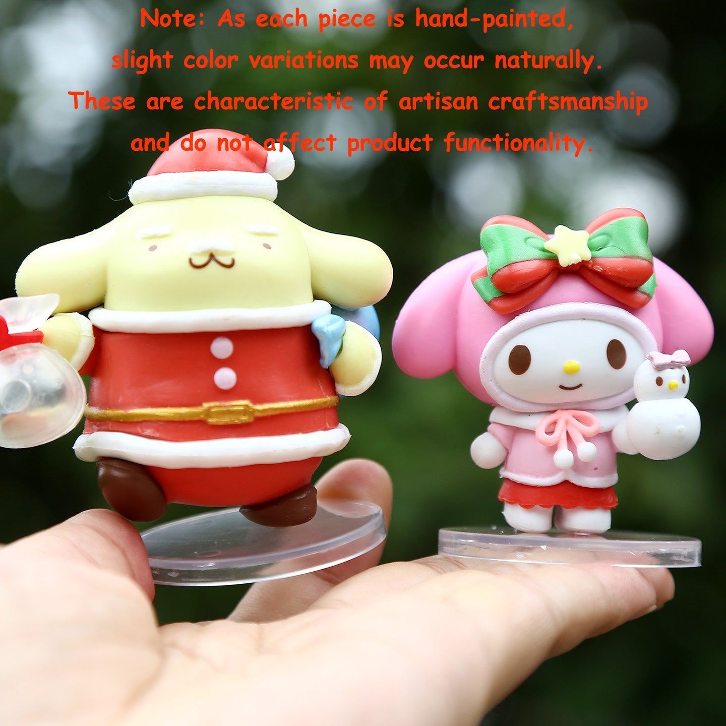 6pcs Sanrio Limited Edition PVC Figure Set (Applicable to for hello kitty/Cupid/Pink) Holiday Gift Home Desktop Decoration Collectible Trend