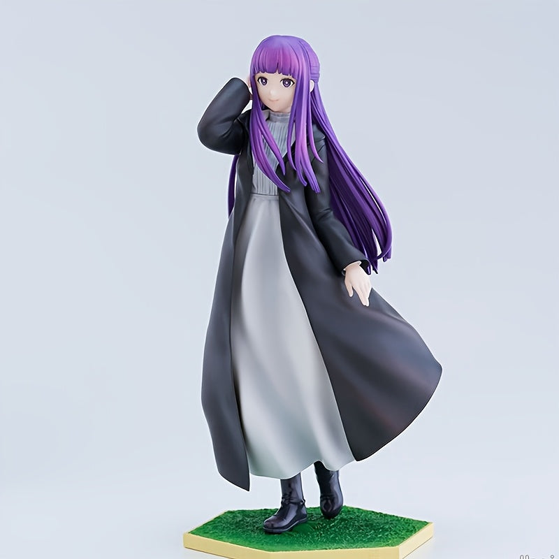 Anime Movie Series Collectible Figure - Elegant Anime Girl with Dynamic Pose, Expressive Eyes, PVC Figure for Home/Office Decor, Display, Gifts - Compatible with Anime Fans, Collectors - Collector's Item with Classic Anime Outfit Design, Anime Figurine,