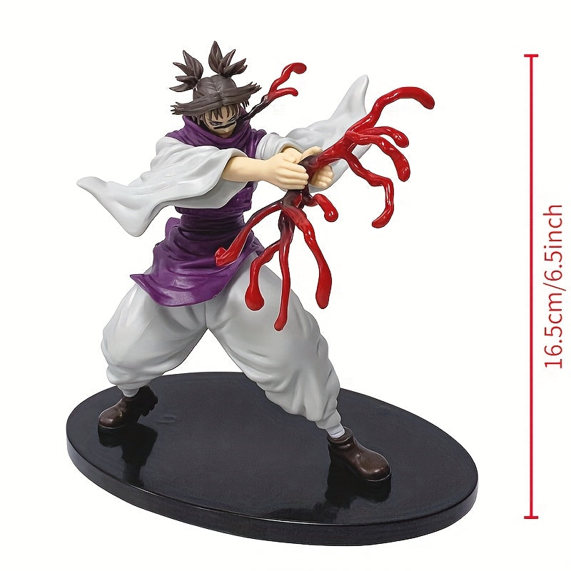 Anime Statue - Dynamic Action Pose with Expressive Eyes, Traditional Japanese Kimono Collectible Figure - PVC Figure for Home/Office Decor, Anime Fan Gifts - Perfect Birthday/Christmas Present for Anime Lovers, Office Decoration, Detailed Sculpture, Intr