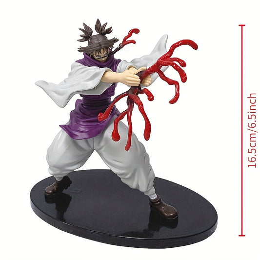 Anime Statue - Dynamic Action Pose with Expressive Eyes, Traditional Japanese Kimono Collectible Figure - PVC Figure for Home/Office Decor, Anime Fan Gifts - Perfect Birthday/Christmas Present for Anime Lovers, Office Decoration, Detailed Sculpture, Intr