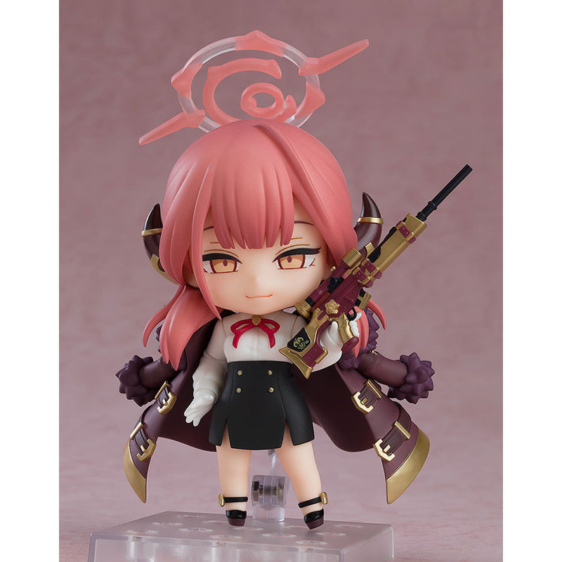 Azure Archive 10cm/3.94" Movable PVC Statue Model - Anime-Style Collectible Figure with White & Purple Outfit, Golden Accents & Dynamic Pose, Durable Display Art Gift for Enthusiasts