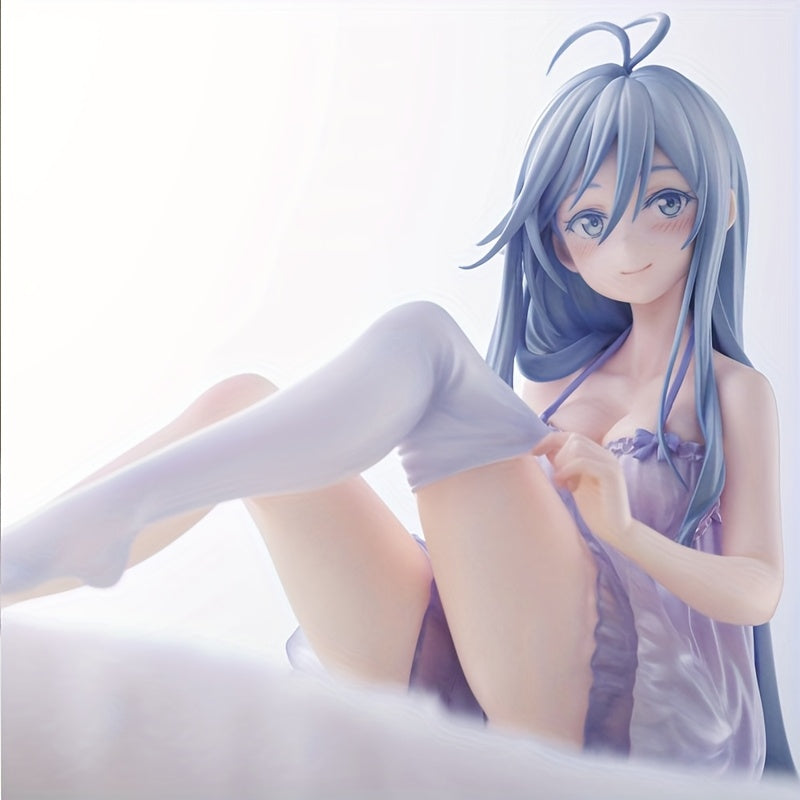 Two-Dimensional Anime Character Sexy Sleepwear Desktop PC Case Decoration Doll Figure Model