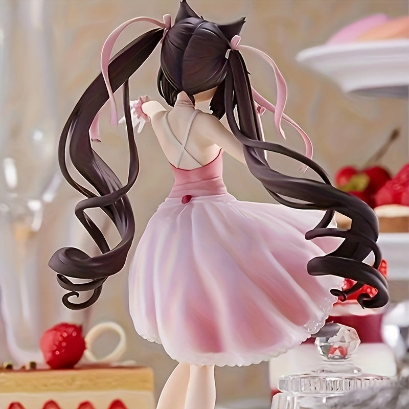 Pink Anime Action Figure - Cute Beauty Creative Anime Model for Home Decoration, Car Ornament, and Gift Ideas