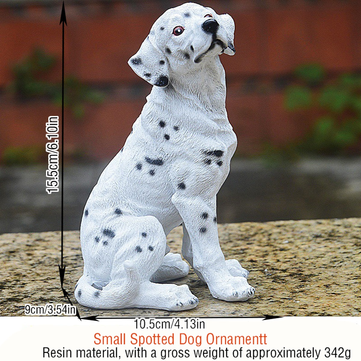 Cute Puppy Figurine Dog Statue Sculpture Decor for Home, Car, Office, Bookshelf, TV Stand Decoration
