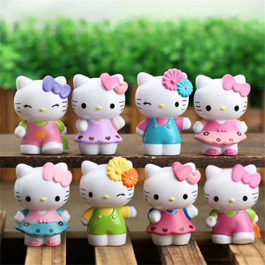 Sanrio Doll Cake Cover Cute Cartoon Model Collectibles Doll Desktop Decoration