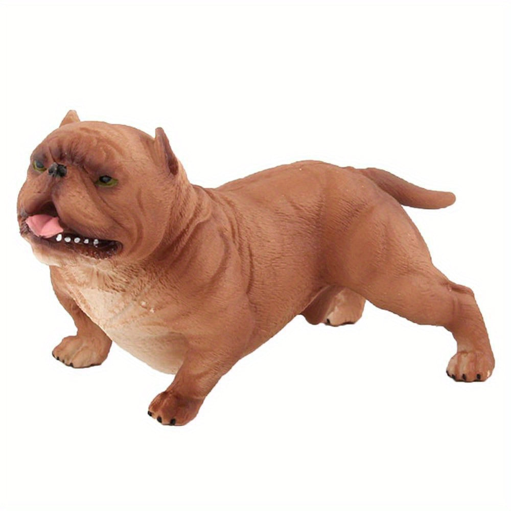 Simulation Puppy Model Simulation Vicious Dog Decoration Puzzle Model