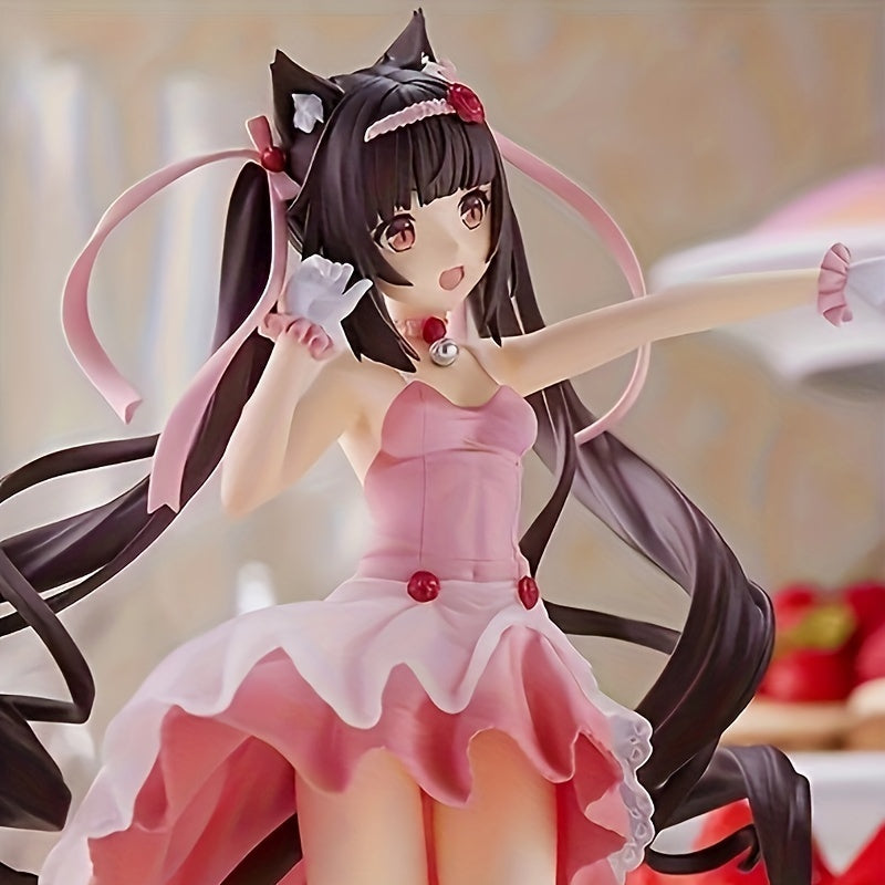 Pink Anime Action Figure - Cute Beauty Creative Anime Model for Home Decoration, Car Ornament, and Gift Ideas