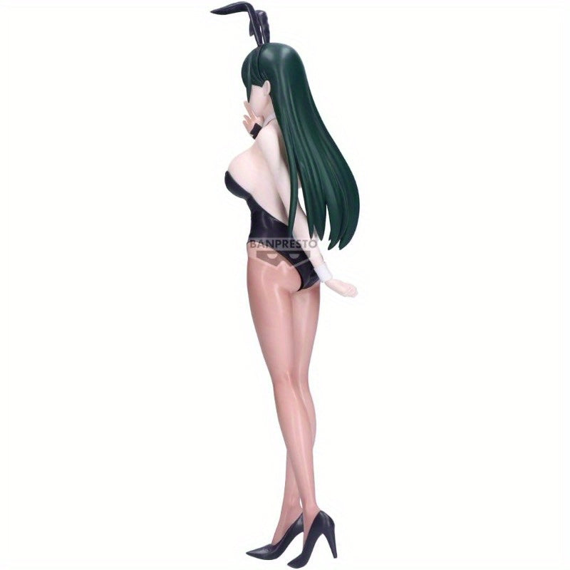 Banpresto Official Anime Figure - Yae Amagami Bunny Version with Shushing Gesture, Tall Collectible Bunny Girl Statue in Black Outfit &, for Amagami Sister Series Fans & Display Decorations, Anime Action Figure, Home Decoration, Playful Pose, Smooth Text
