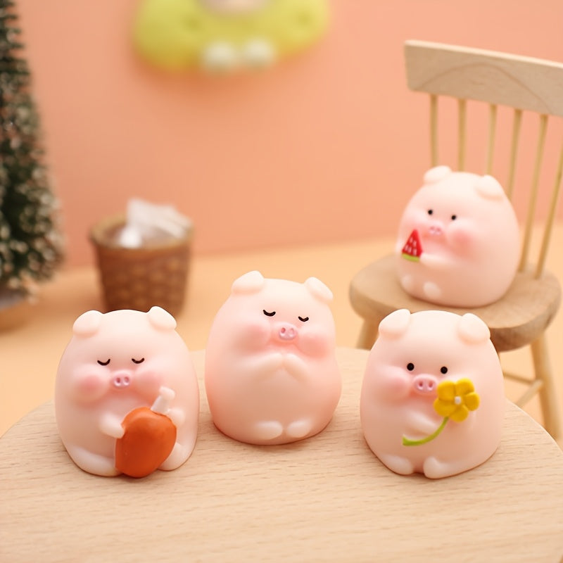 Home Decorative Doll Cartoon Mini Cute Piggy