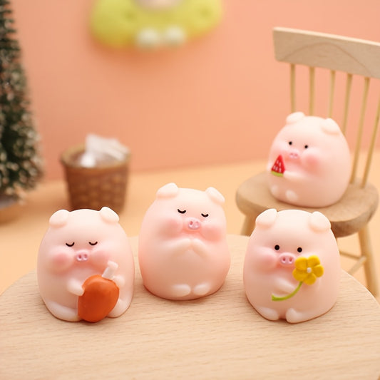 Home Decorative Doll Cartoon Mini Cute Piggy