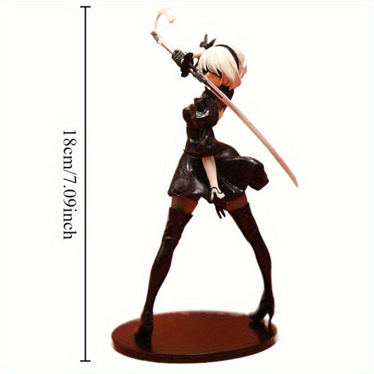 1pc Anime Scene Statue PVC Character Model Figurine Animated Figure Series Decorative Ornament for Room Decoration Living Room Gift