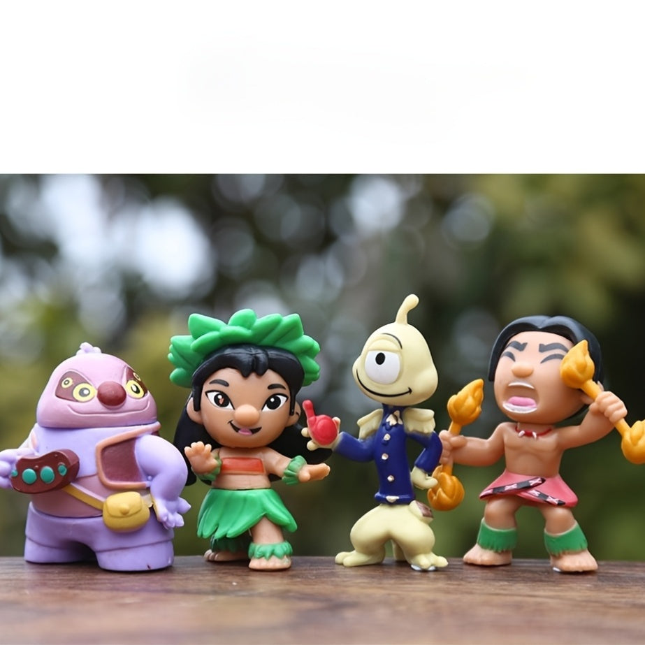 12 New Disney Stitch Character Dolls And Doll Models, Desktop Decorations, Birthday Gifts, Car Decorations, Office Decorations, Cake-shaped Character Decorations, Party Decorations