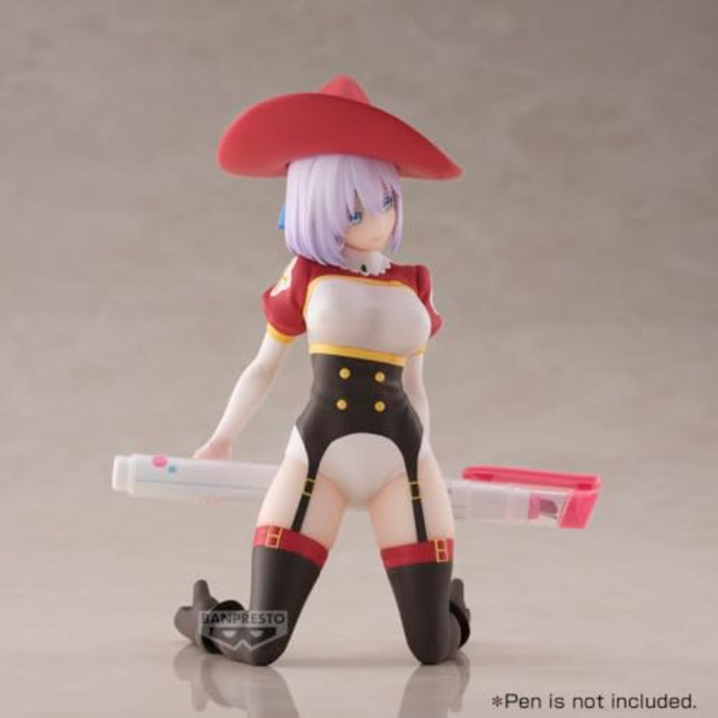 Banpresto Official Licensed Anime Figure - Ikora Skirtless Version with Expressive Eyes, Dynamic Fighting Pose - Highly Collectible for Display - Compatible with Diablo-like Weapons - Anime Fan Decoration (5.9" Tall) - Perfect Gift for Anime Collectors,