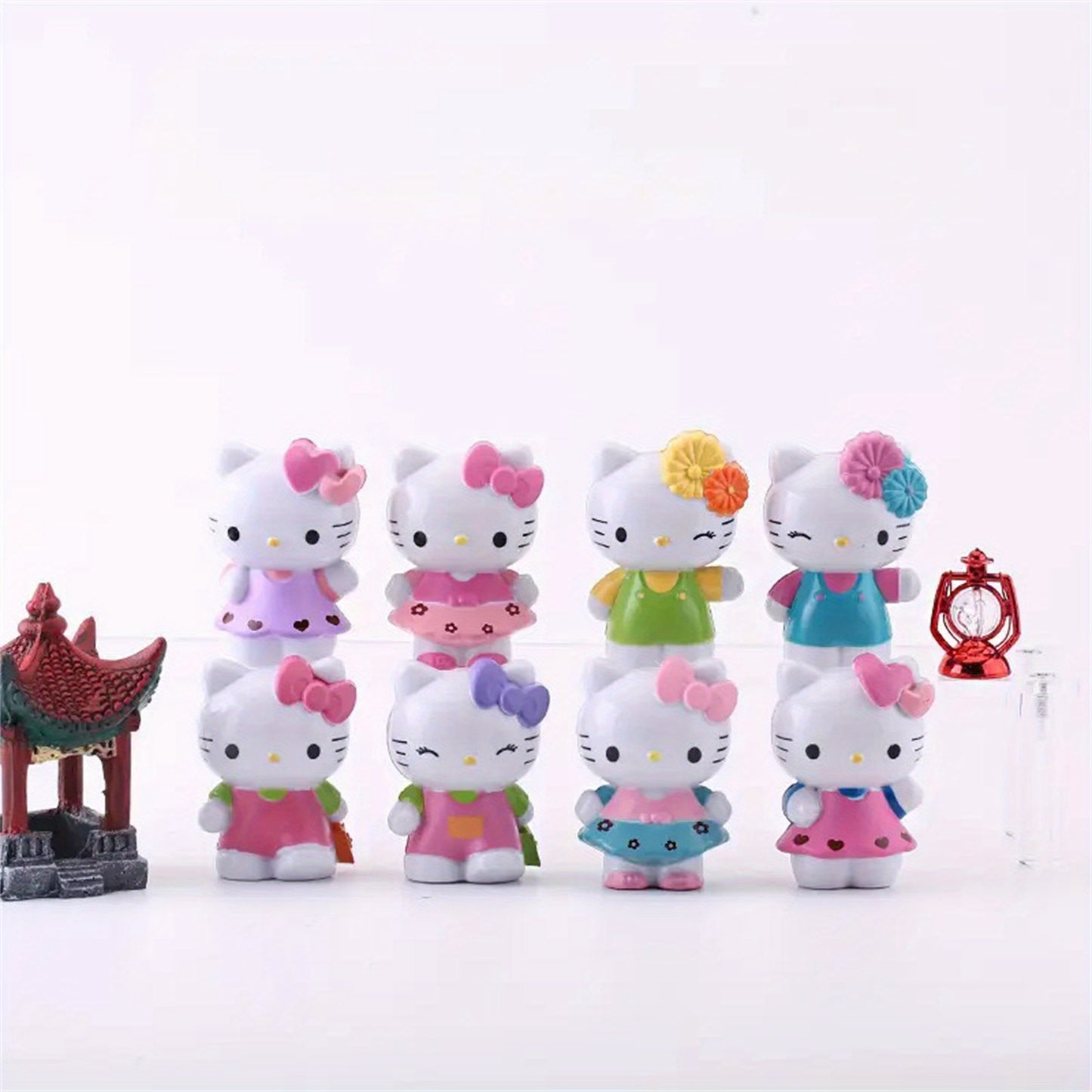 Sanrio Doll Cake Cover Cute Cartoon Model Collectibles Doll Desktop Decoration