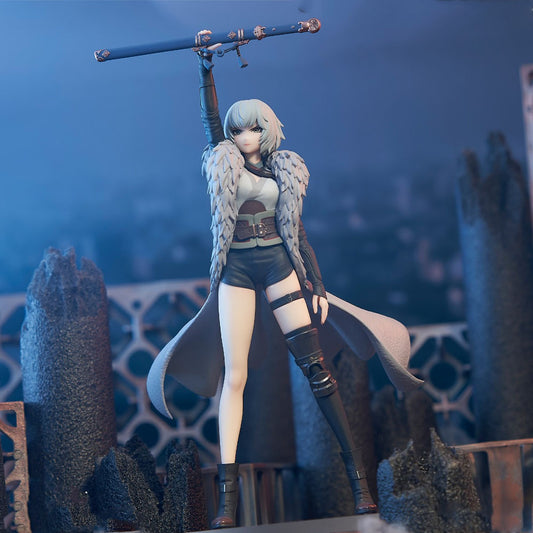 Anime Character PVC Statue, 14+ Collectible Figure with Knife, Standing Pose, for Display and Car Decor, Anime Figure