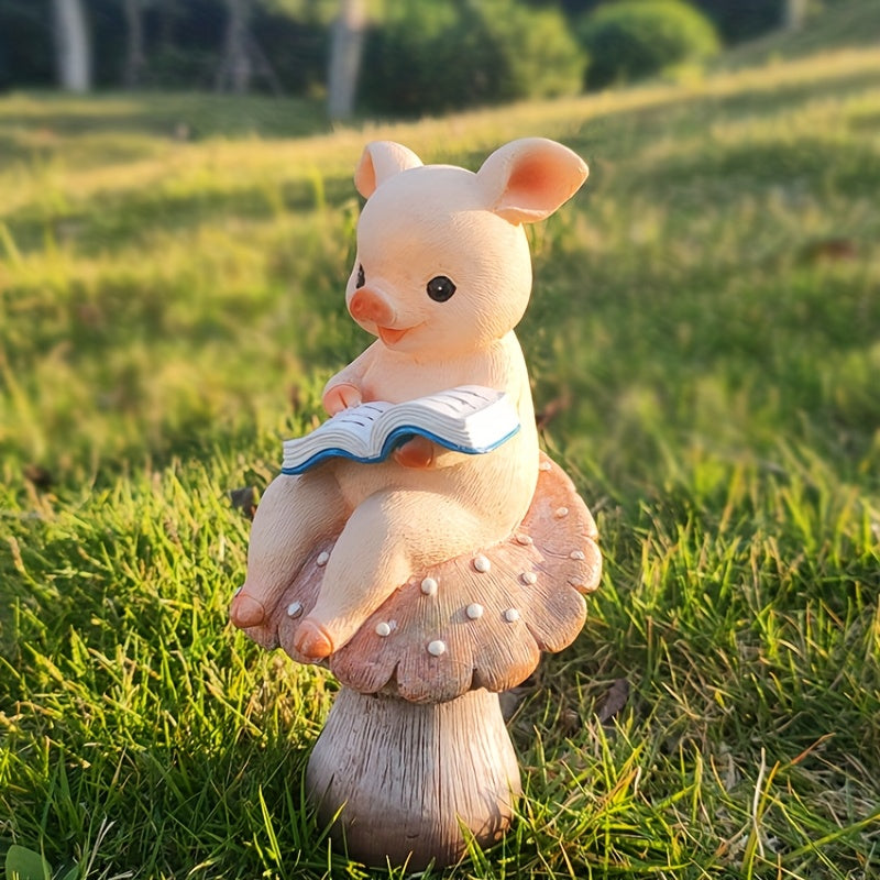 Small Animal Resin Desktop Ornaments, Home Decorations, Creative Courtyard And Balcony Decorations, Resin Ornaments, Handicrafts, Pure Handcrafted Doll Ornaments