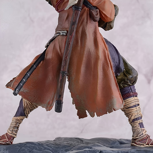 Premium Anime Figure Collectible Toy - Classic Battle Pose Hero Character Model, High-Quality Collectibles For Fans, Display Statue With Detailed Design