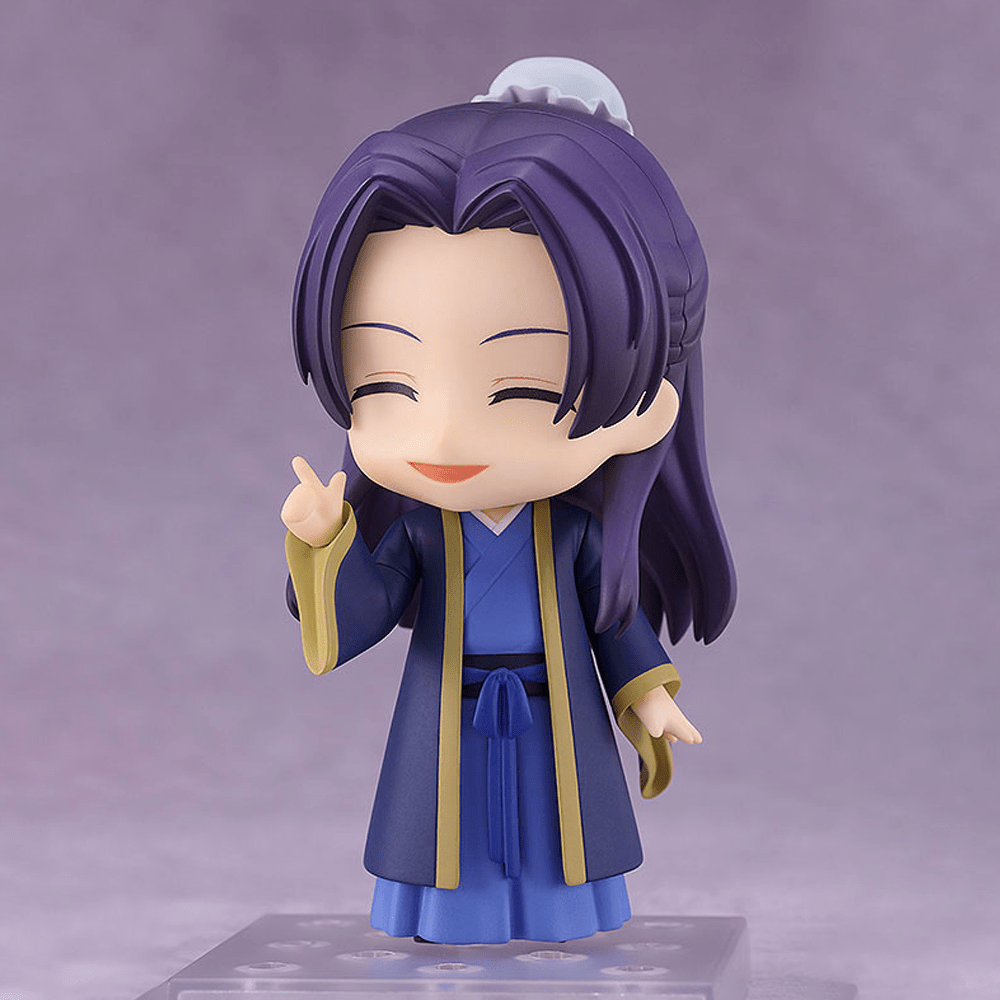 14+ Anime-Style PVC Figurine with Purple Hair & Blue Kimono - Collectible Car Decor, Christmas & New Year Gift, Detailed Character Design for Display, Anime Figurine, Holiday Gift Item, Detailed Character Design, Highquality Craftsmanship