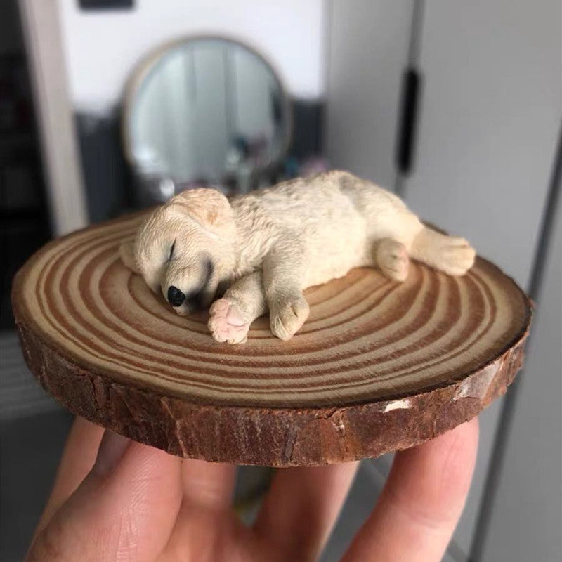Desktop statue ornaments, cute puppy car decorations, rearview mirror decorations, unisex home car accessories for both men and women